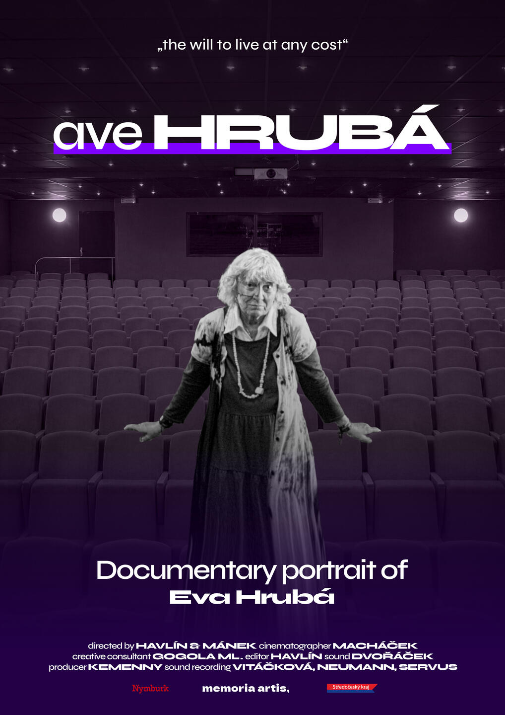 ave HRUBÁ (2026) Diptych - plakát
